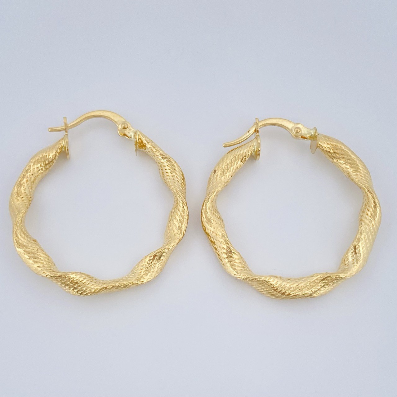 Candongas Tori 2.8gr / 3cm / Oro Amarillo 18K &
