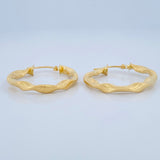 Candongas Tori 2.8gr / 3cm / Oro Amarillo 18K &
