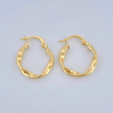 Candongas Milu 1.35gr / 2cm / Oro Amarillo 18K &