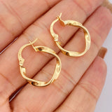 Candongas Milu 1.35gr / 2cm / Oro Amarillo 18K &
