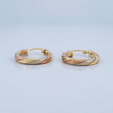 Candongas Majo 2.2gr / 2.4cm / Tres Oros 18K &