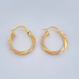 Candongas Majo 2.2gr / 2.4cm / Tres Oros 18K &