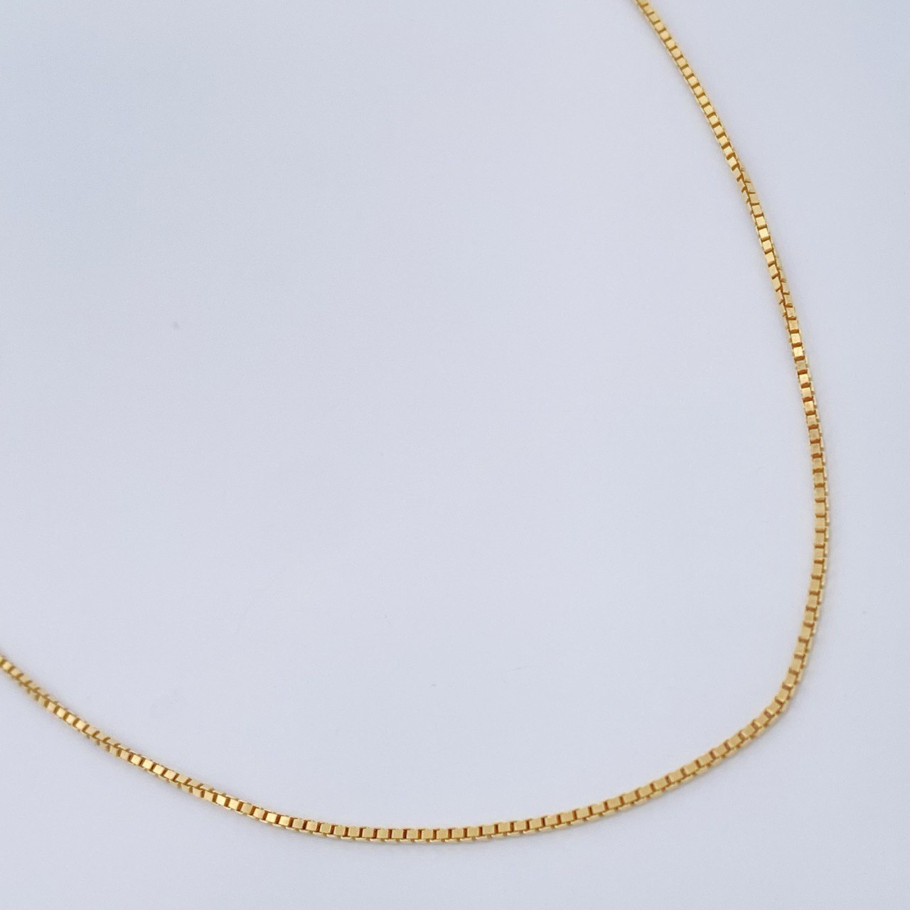 Cadena Veneciana  2.9gr / 50.3cm / 0.95mm Oro Amarillo +3$