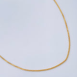 Cadena Veneciana  2.9gr / 50.3cm / 0.95mm Oro Amarillo +3$