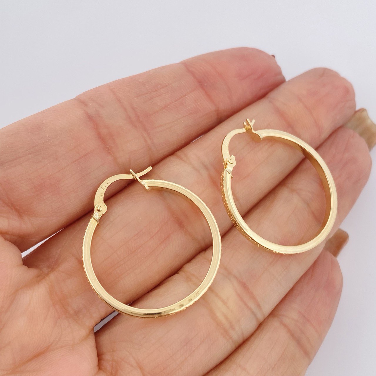 Candongas Tribal 1.45gr / 2.8cm / Oro Amarillo 18K &