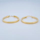 Candongas Tribal 1.45gr / 2.8cm / Oro Amarillo 18K &