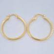 Candongas Tribal 1.45gr / 2.8cm / Oro Amarillo 18K &