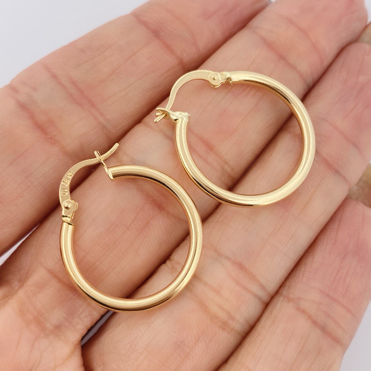 Candongas Jass 1.65gr / 3.2cm / Oro Amarillo 18K %