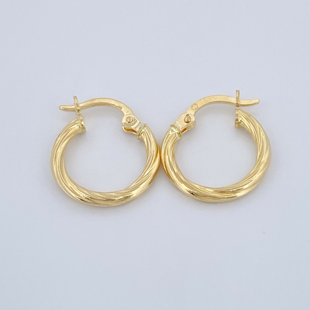 Candongas Lore 1gr / 1.7cm / Oro Amarillo 18K &