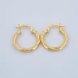Candongas Lore 1gr / 1.7cm / Oro Amarillo 18K &
