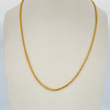Cadena Franco 2.2gr / 45cm / Oro Amarillo +3 18K &