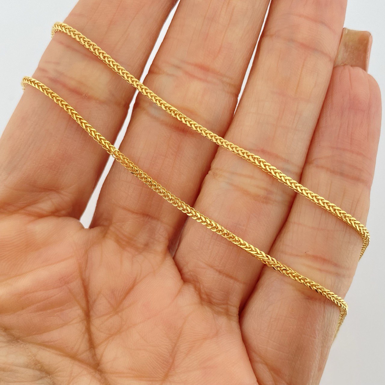Cadena Franco 2.2gr / 45cm / Oro Amarillo +3 18K &