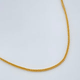 Cadena Franco 2.2gr / 45cm / Oro Amarillo +3 18K &