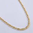 Cadena Garibaldi 4.4gr / 60.8cm / Oro Amarillo +3 18K $