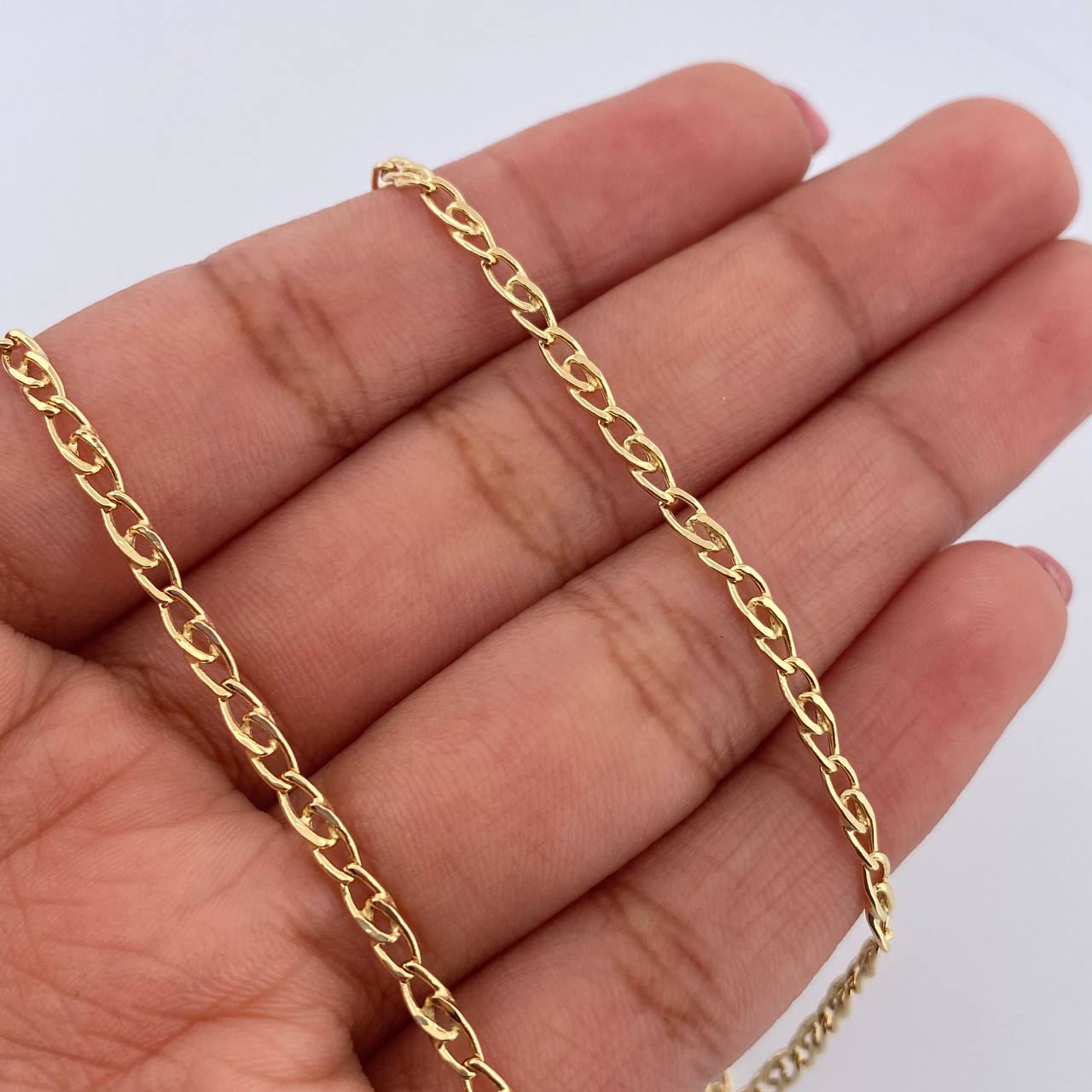 Cadena Garibaldi 4.35gr / 60cm / Oro Amarillo +3 18K $