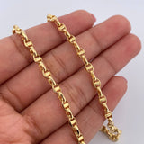 Cadena Marinera 9.25gr / 60.3cm / Oro Amarillo +3 18K $