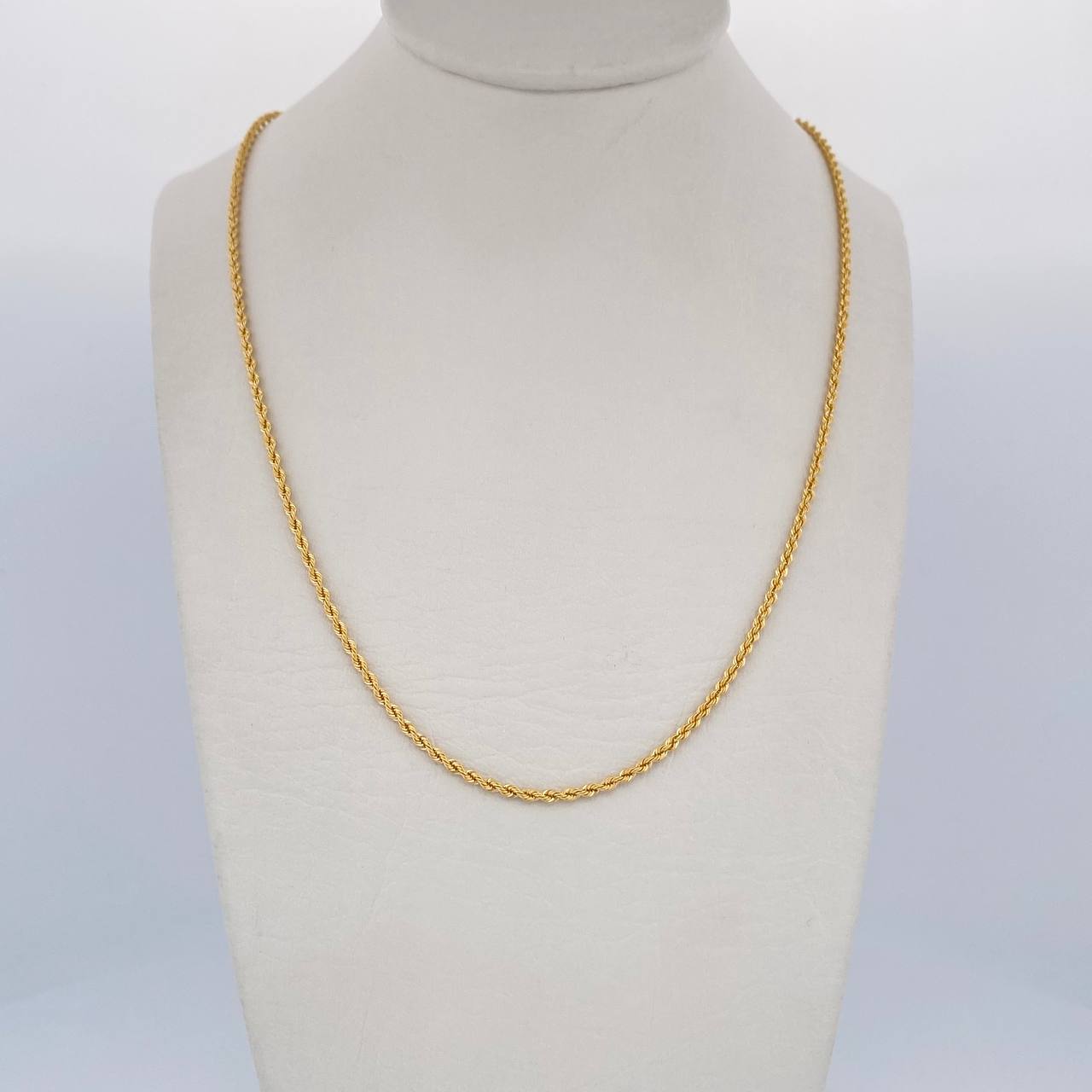 Cadena Lazo 1.6gr / 45cm / Oro Amarillo +3 18K $