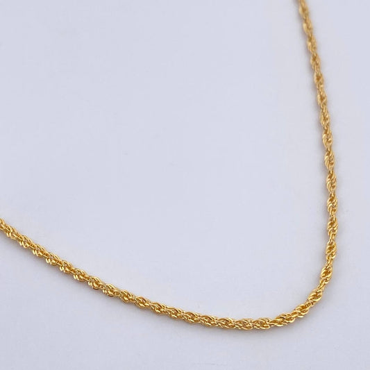 Cadena Lazo 1.1gr / 60cm / Oro Amarillo +3 18K &