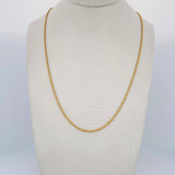 Cadena Lazo 1gr / 60cm / Oro Amarillo +3 18K &