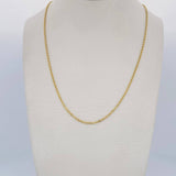 Cadena Aro Seguido 1.75gr / 45.5cm / Oro Amarillo +3 18K $