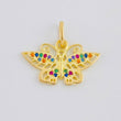 Dije Mariposa 1.4 g / 1.5 cm Oro Amarillo 18K