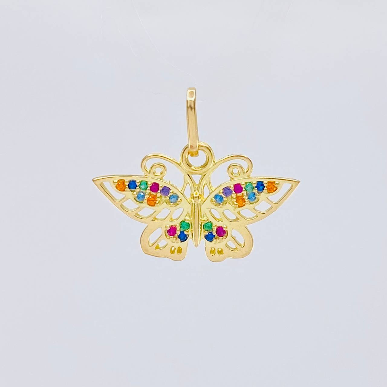 Dije Mariposa 1.4 g / 1.5 cm Oro Amarillo 18K