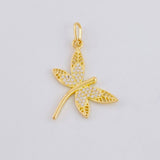 Dije Libelula 1.95 g / 3 cm Oro Amarillo 18K