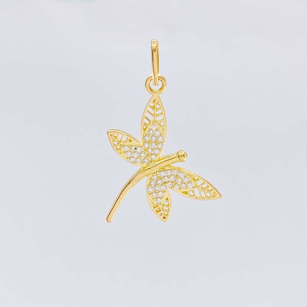 Dije Libelula 1.95 g / 3 cm Oro Amarillo 18K