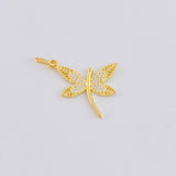 Dije Libelula 2 g / 3 cm Oro Amarillo 18K