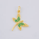 Dije Libelula 1.95 g / 3 cm Oro Amarillo 18K