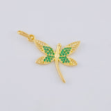 Dije Libelula 1.95 g / 3 cm Oro Amarillo 18K