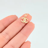 Dije Cc 0.65 g / 1.4 cm Oro Amarillo 18K