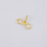 Dije Infinito 0.5 g / 1 cm Oro Amarillo 18K