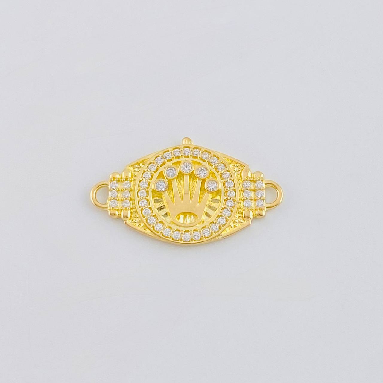 Herraje Corona 2.55 g / 2.3 cm Oro Amarillo 18K
