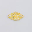 Herraje Corona 2.55 g / 2.3 cm Oro Amarillo 18K