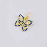 Herraje Mariposa 1.4 g / 1.5 cm Oro Amarillo 18K