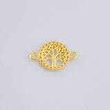 Herraje Árbol De La Vida 0.5 g / 1.4 cm Oro Amarillo 18K