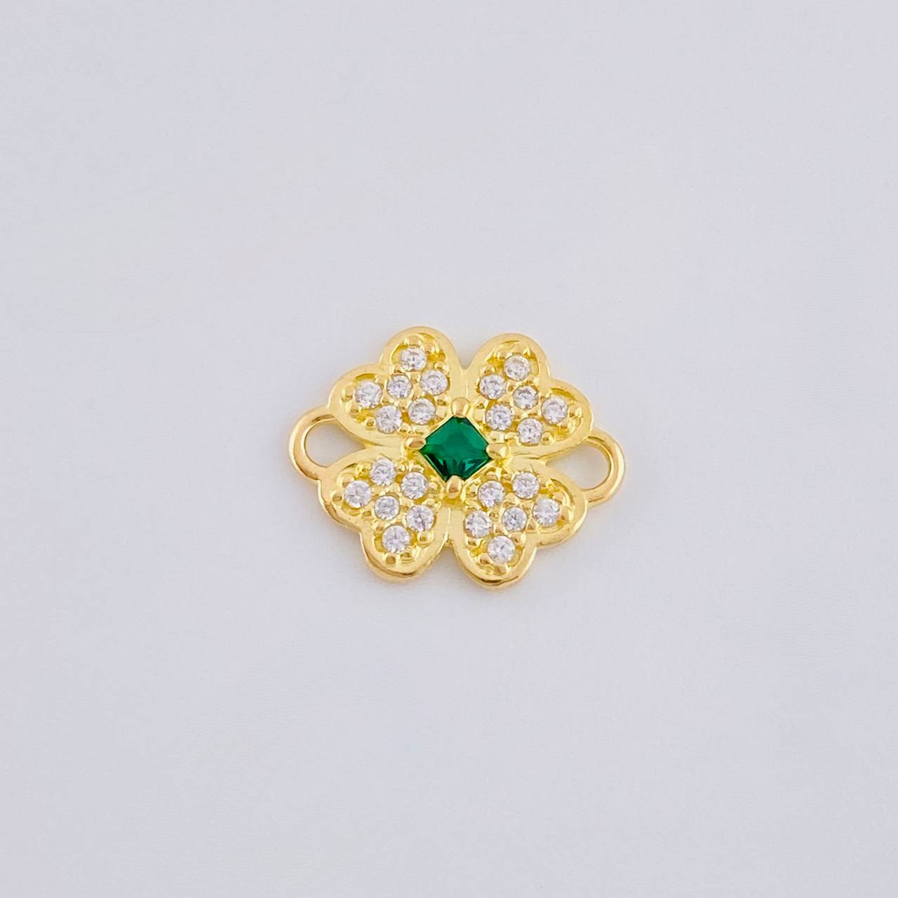 Herraje Trebol 0.85 g / 1.3 cm Oro Amarillo 18K