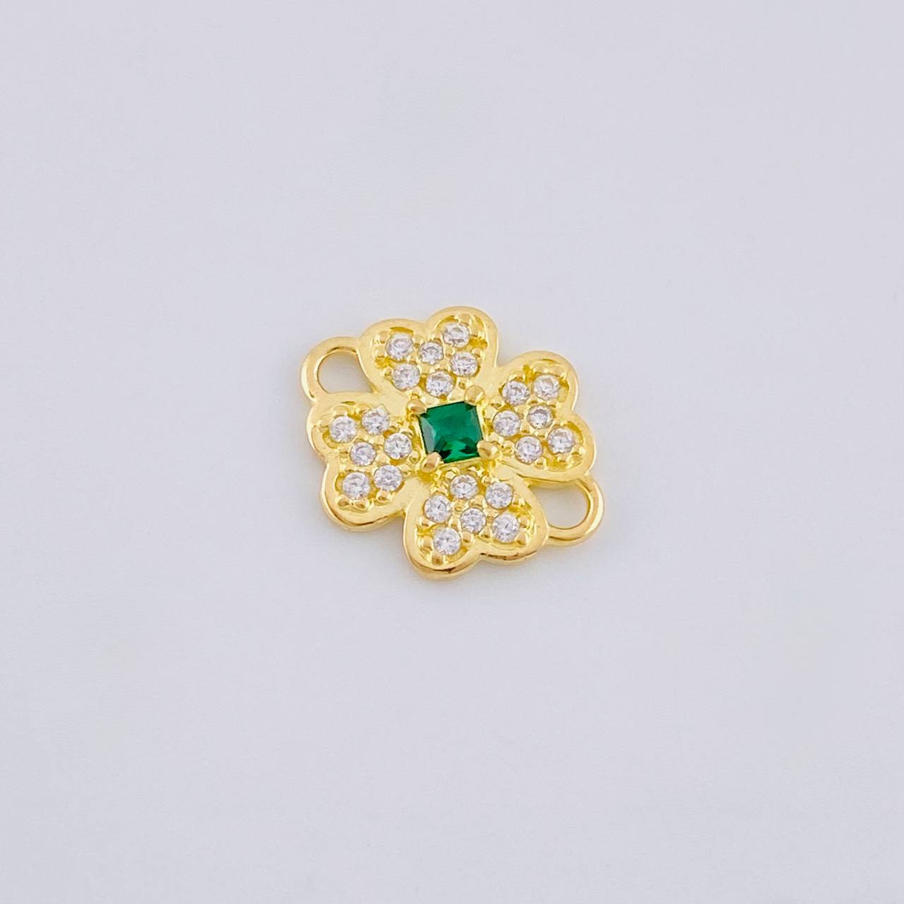 Herraje Trebol 0.9 g / 1.3 cm Oro Amarillo 18K