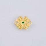 Herraje Trebol 0.9 g / 1.3 cm Oro Amarillo 18K