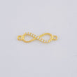 Herraje Infinito 0.45 g / 2 cm Oro Amarillo 18K