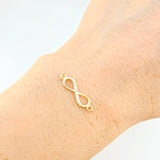 Herraje Infinito 0.45 g / 1.9 cm Oro Amarillo 18K