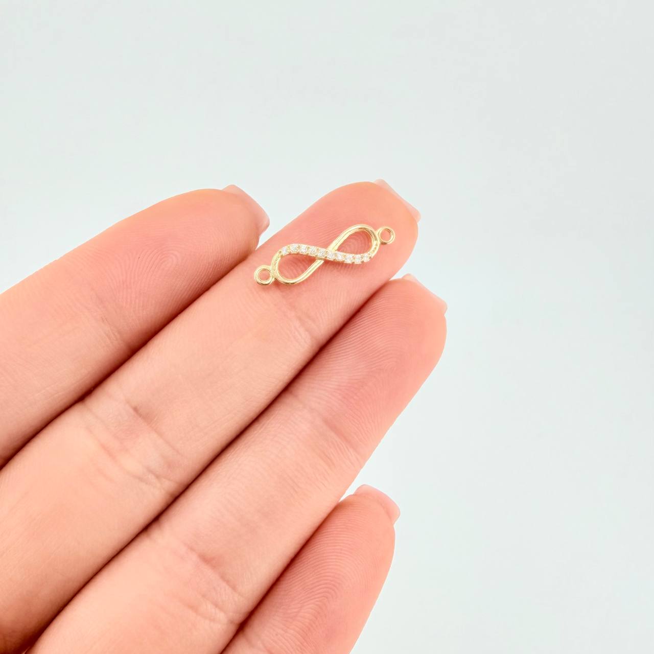 Herraje Infinito 0.45 g / 2 cm Oro Amarillo 18K