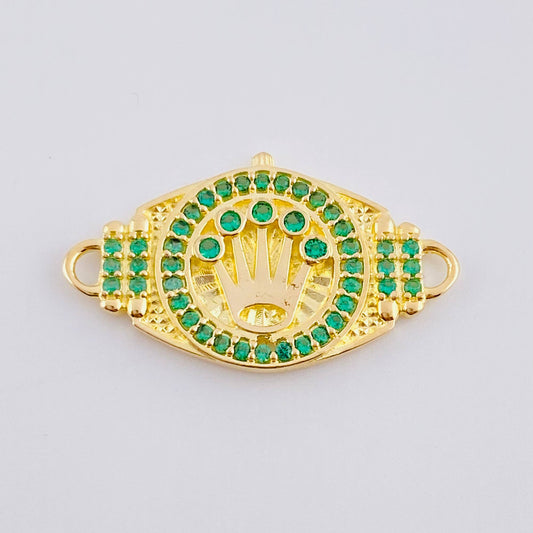 Herraje Corona 2.25 g / 2.3 cm Oro Amarillo 18K