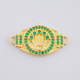 Herraje Corona 2.25 g / 2.3 cm Oro Amarillo 18K