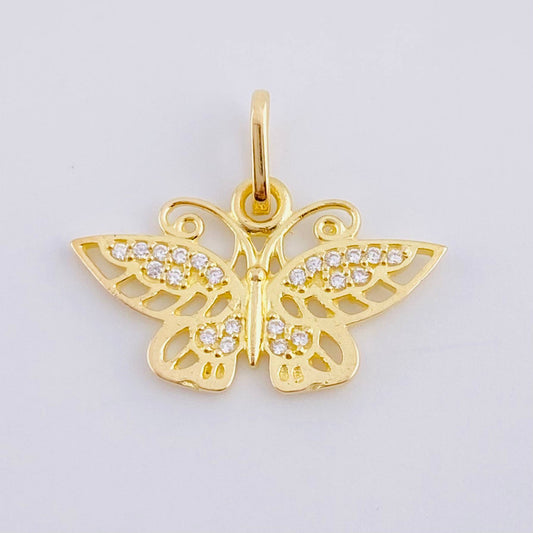 Dije Mariposa 1.25 g / 1.5 cm Oro Amarillo 18K