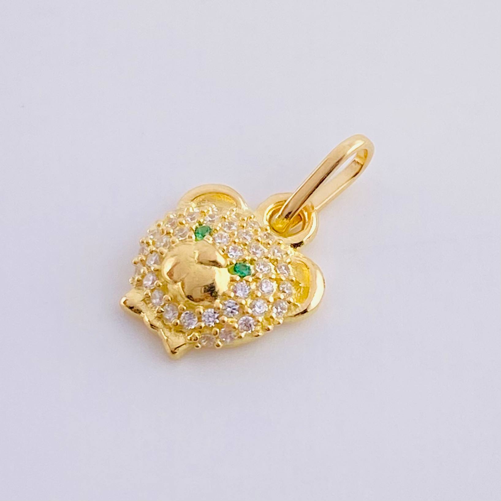 Dije Rostro Oso 1.1 g / 2.7 cm Oro Amarillo