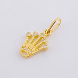 Dije Corona 0.7 g / 1.8 cm Oro Amarillo 18K