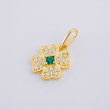 Dije Trebol 0.9 g / 1.5 cm Oro Amarillo 18K