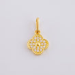 Dije Trébol 0.8 g / 1.5 cm Oro Amarillo 18K